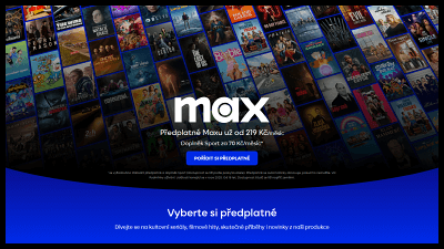 Jak sledovat Max