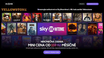 Jak sledovat SkyShowtime
