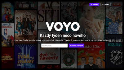 Online platforma Voyo